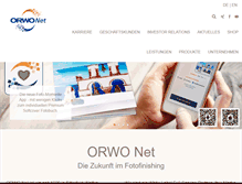 Tablet Screenshot of orwonet.de